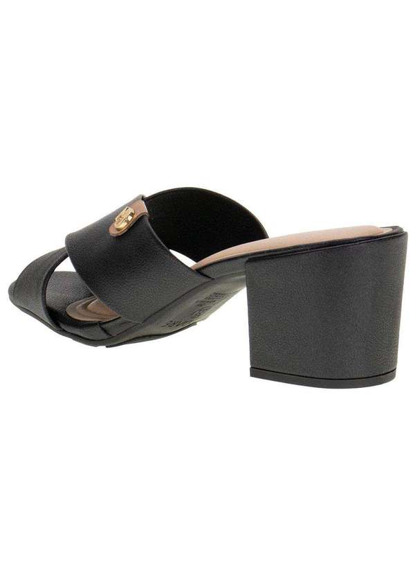 Modare - Tamanco Feminino Salto Grosso Modare 7109466 - Preto 3