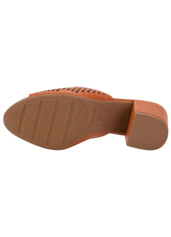 Modare - Tamanco Feminino Salto Grosso Modare 7109475 - Telha 4