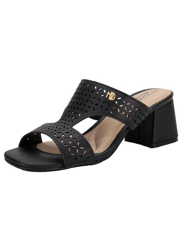 Modare - Tamanco Feminino Salto Grosso Modare 7172126 - Preto 1