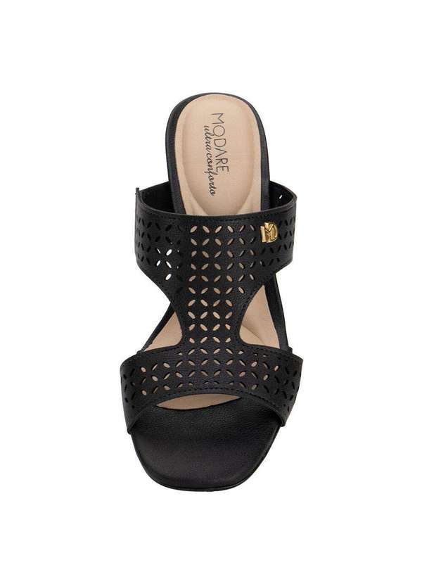 Modare - Tamanco Feminino Salto Grosso Modare 7172126 - Preto 5