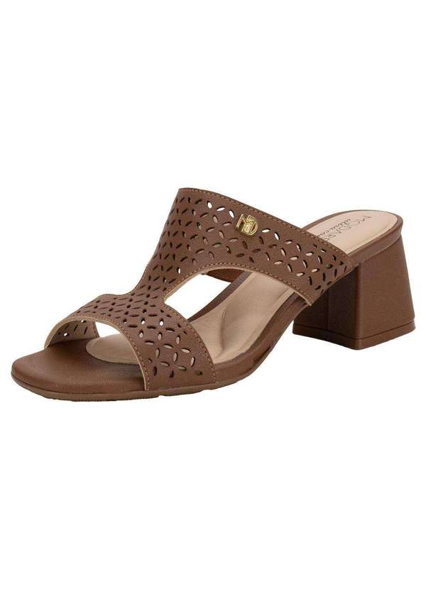 Modare - Tamanco Feminino Salto Grosso Modare 7172126 - Chocolate
