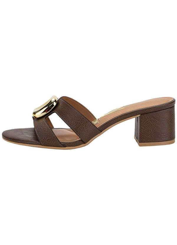 Vizzano - Tamanco Feminino Salto Grosso Vizzano 62911187 Chocolate 2