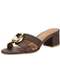 Vizzano - Tamanco Feminino Salto Grosso Vizzano 62911187 Chocolate - variação: CHOCOLATE