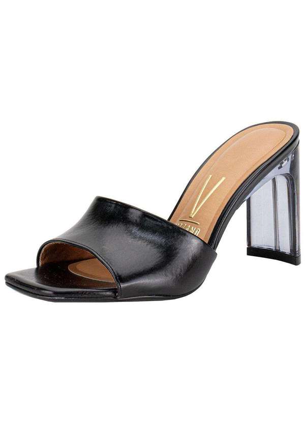 Vizzano - Tamanco Feminino Salto Grosso Vizzano 6457413 Preto