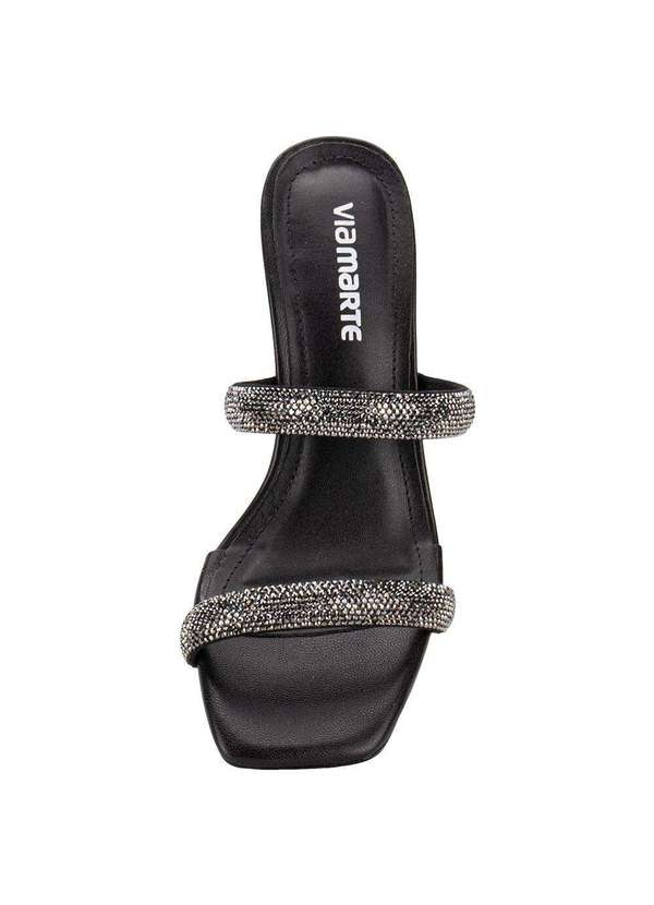 Via Marte - Tamanco Feminino Salto Taça Via Marte 105010 - Preto 5