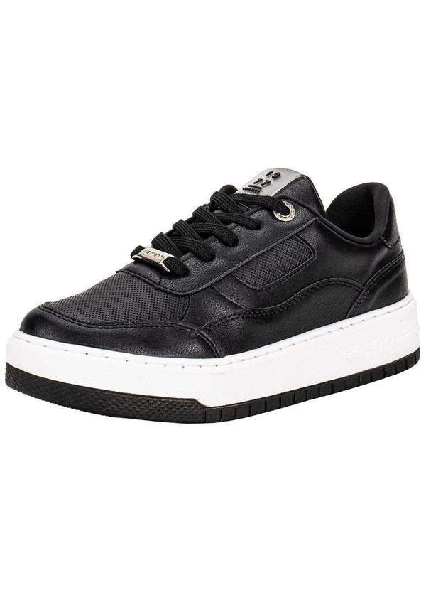 Via Marte - Tênis Feminino Casual Via Marte 239002 - Preto
