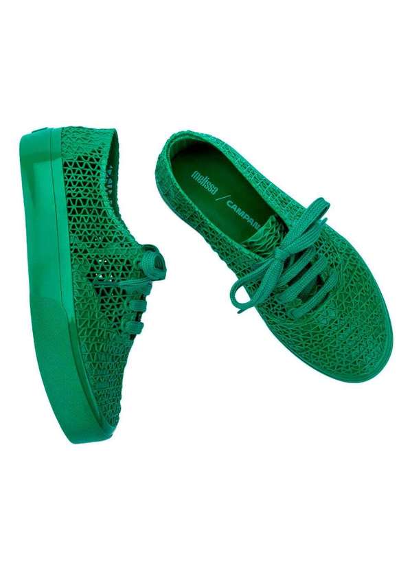 Melissa - Melissa Campana Papel Sneaker 33704 - Verde 3