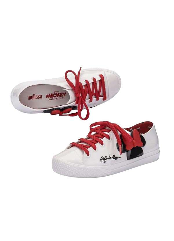 Melissa - Melissa Join  Mickey And Friends 33792 - Branco/Vermelho 3