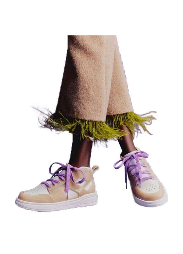 Melissa - Melissa Player Sneaker 33909 - Branco/Bege 2