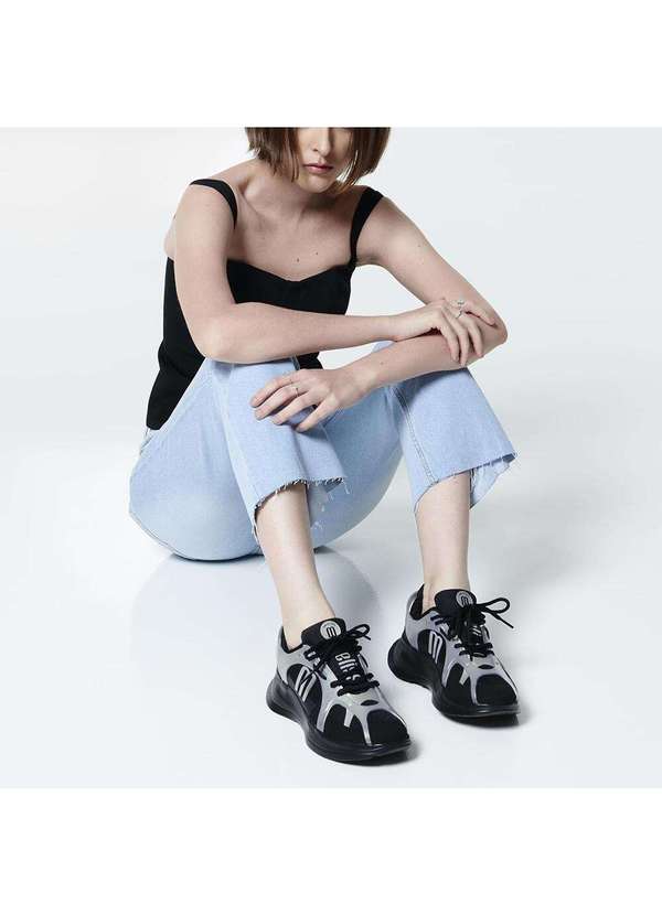 Melissa - Melissa X Beat 39505 Preto/Prata 5