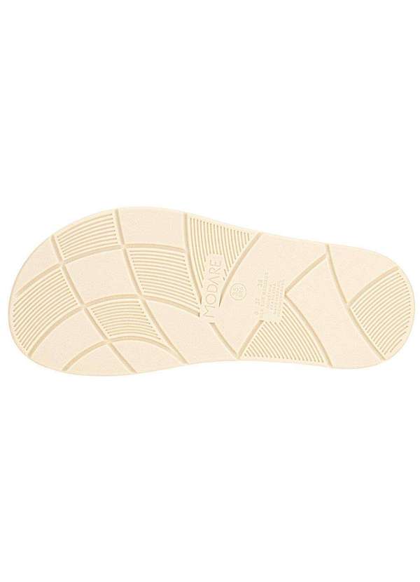Modare - Tamanco Feminino Flat Modare 7208109 Marfim 4