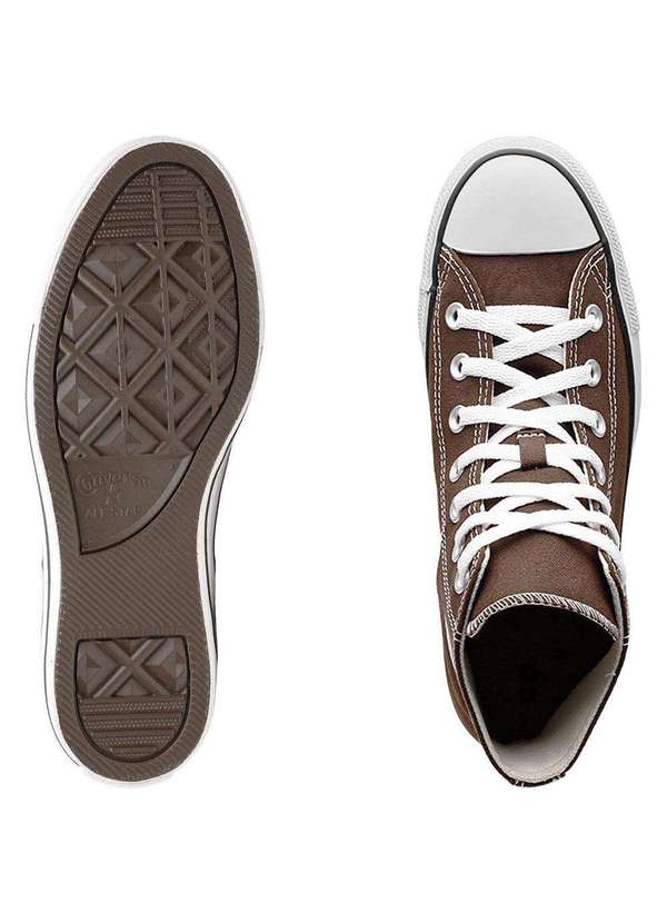 All Star - Tênis Chuck Taylor All Star Seasonal Colors Cano Alto Converse Marrom 4