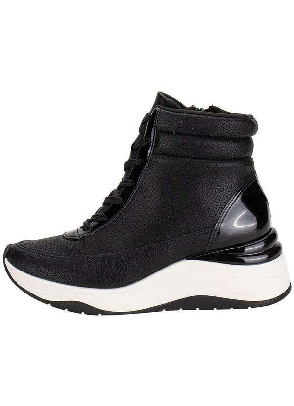 Piccadilly - Tênis Feminino Abotinado Piccadilly 992014 Preto 2