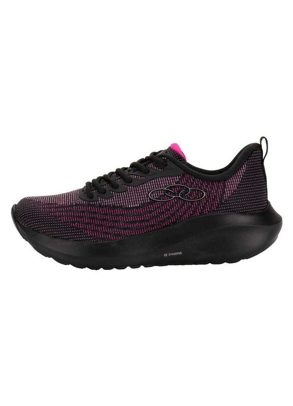 Olympikus - Tênis Feminino Acqua Olympikus 43299316 - Preto/Rosa 2