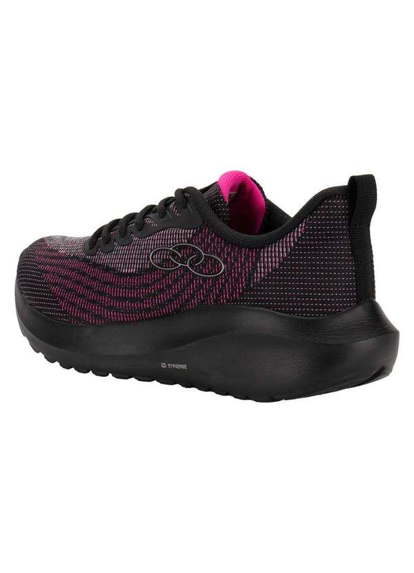 Olympikus - Tênis Feminino Acqua Olympikus 43299316 - Preto/Rosa 3