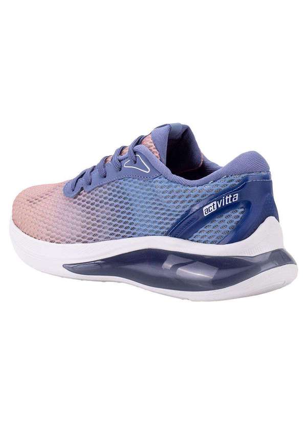 Actvitta - Tênis Feminino Actvitta 48162109 - Azul/Rosa 3