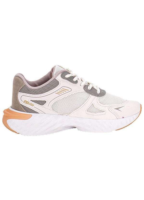 Actvitta - Tênis Feminino Actvitta 4836110 Branco/Cinza 5