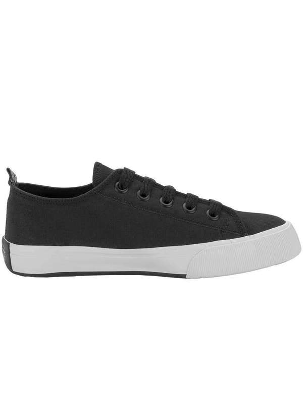 Coca Cola - Tênis Feminino Atlanta Canvas Coke Coca Cola Cc2384 - Preto 4