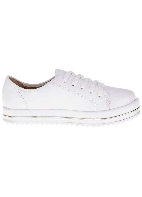 Beira Rio - Tênis Feminino Beira Rio - 41961003 - Branco 5