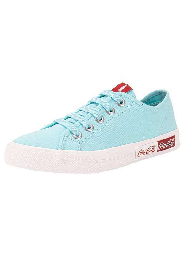 Coca Cola - Tênis Feminino Blend Basic Coca-Cola - Cc2186 - Azul