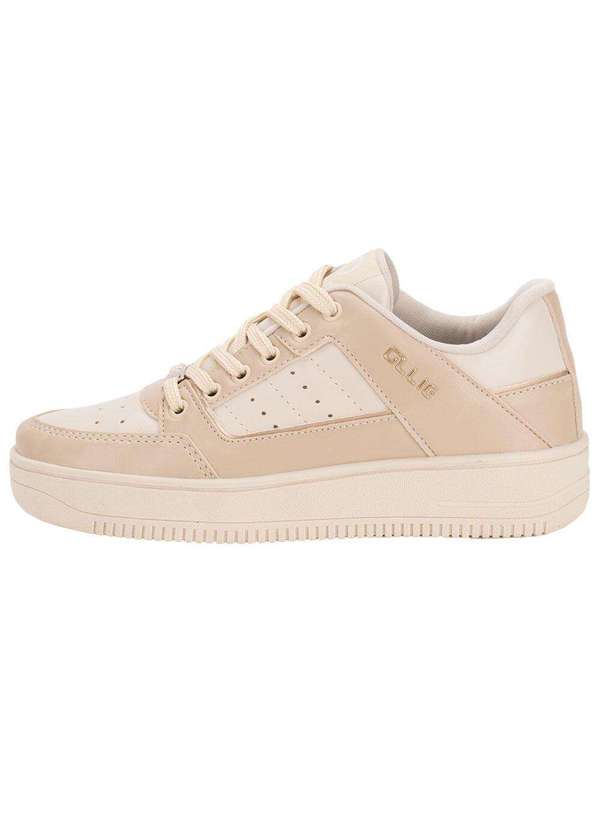 Ollie - Tênis Feminino Bliss-F Ollie 501 - Bege 2