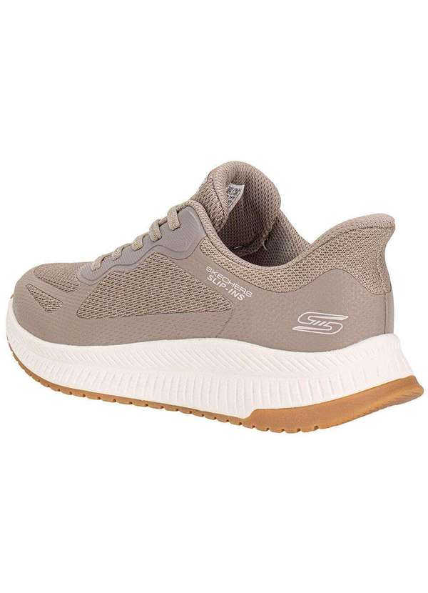 Skechers - Tênis Feminino Bobs Squad 4 - Staple Look Skechers 117624 Caqui 3