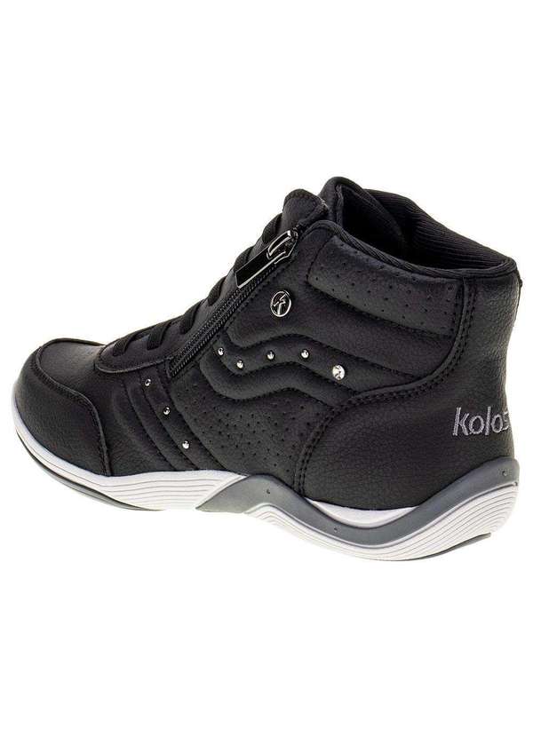 Kolosh - Tênis Feminino Cano Alto Kolosh C3662 - Preto 3