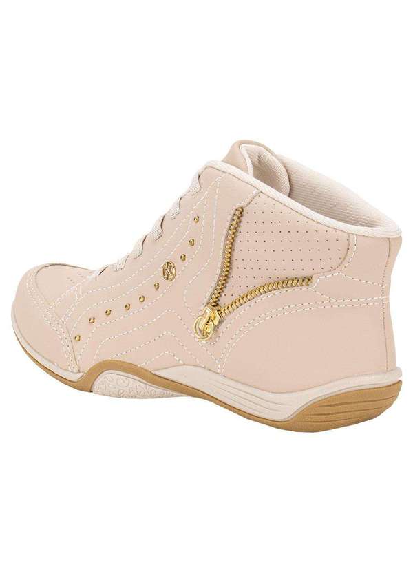 Kolosh - Tênis Feminino Cano Alto Kolosh C3682 - Bege 3