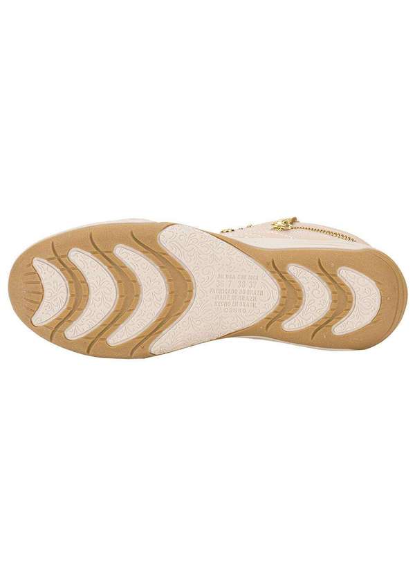 Kolosh - Tênis Feminino Cano Alto Kolosh C3682 - Bege 4