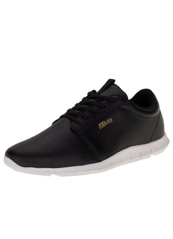 Actvitta - Tênis Feminino Casual Actvitta 4202548 - Preto/Branco