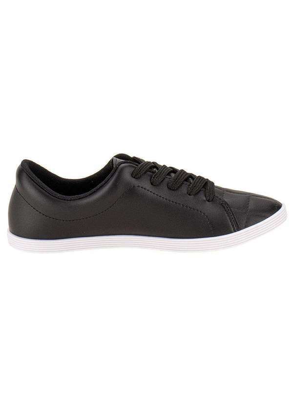 Beira Rio - Tênis Feminino Casual Beira Rio - 4205123 - Preto 5