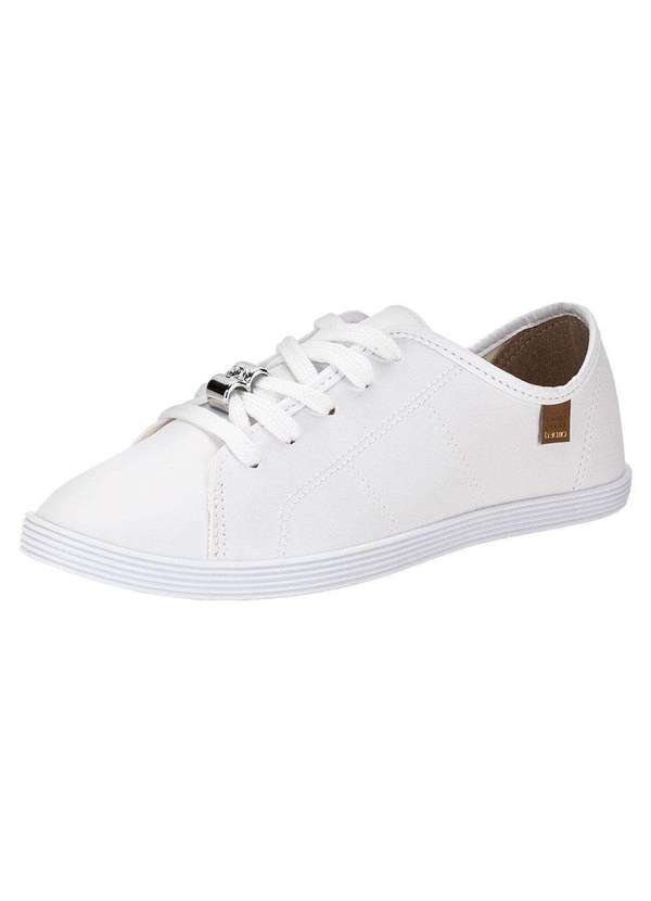 Beira Rio - Tênis Feminino Casual Beira Rio 4205149 - Branco