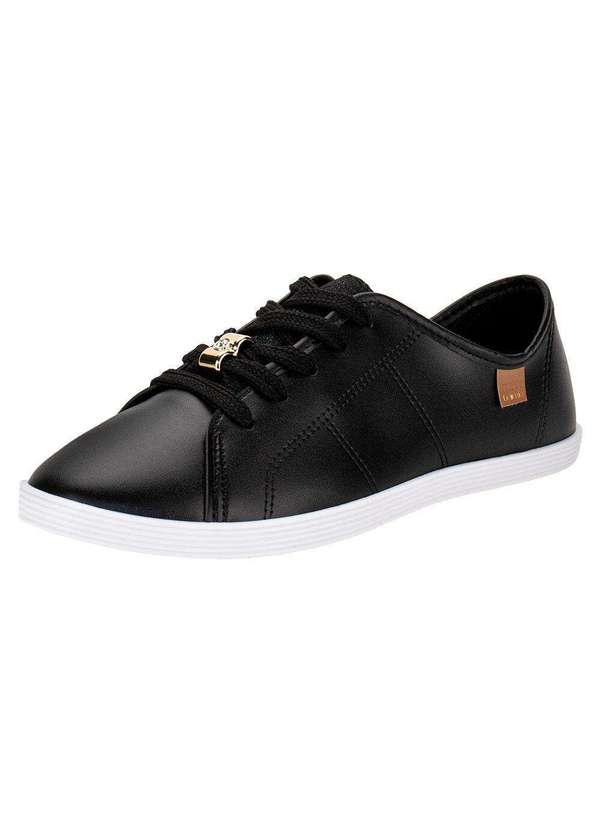 Beira Rio - Tênis Feminino Casual Beira Rio 4205149 - Preto