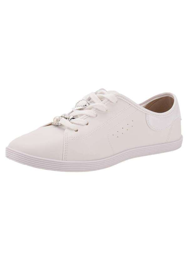 Beira Rio - Tênis Feminino Casual Beira Rio 4205151 - Branco