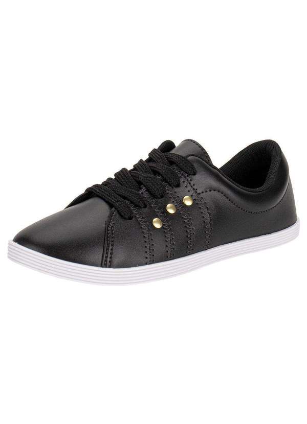 Beira Rio - Tênis Feminino Casual Beira Rio 4205152 - Preto