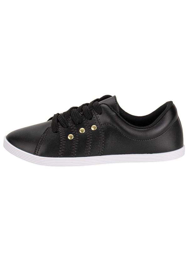 Beira Rio - Tênis Feminino Casual Beira Rio 4205152 - Preto 2