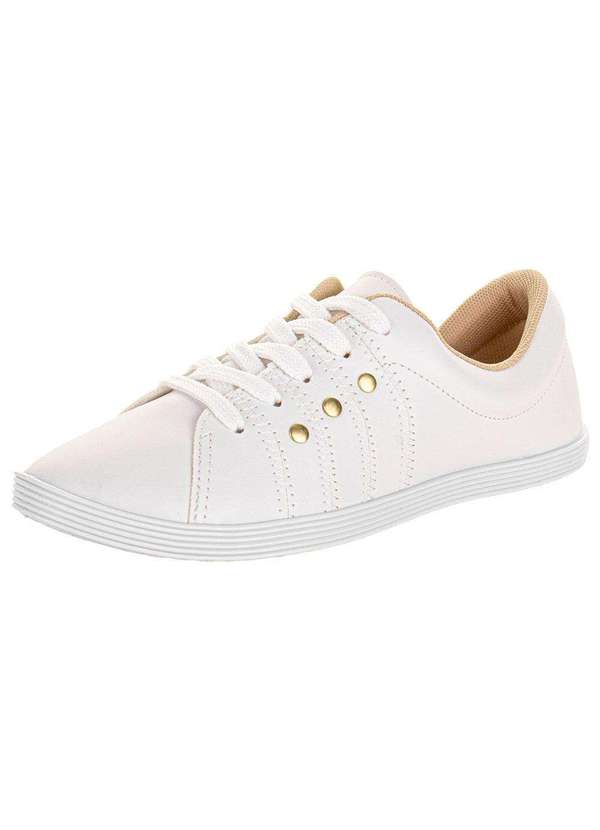 Beira Rio - Tênis Feminino Casual Beira Rio 4205152 - Branco
