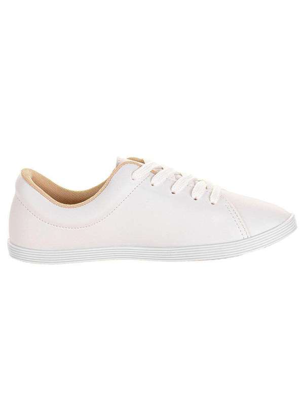 Beira Rio - Tênis Feminino Casual Beira Rio 4205152 - Branco 5