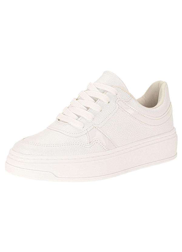 Beira Rio - Tênis Feminino Casual Beira Rio 4305108 - Branco