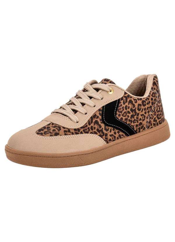 Beira Rio - Tênis Feminino Casual Beira Rio 4313103 - Onça