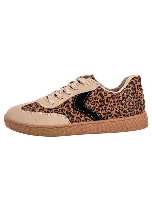Beira Rio - Tênis Feminino Casual Beira Rio 4313103 - Onça 2