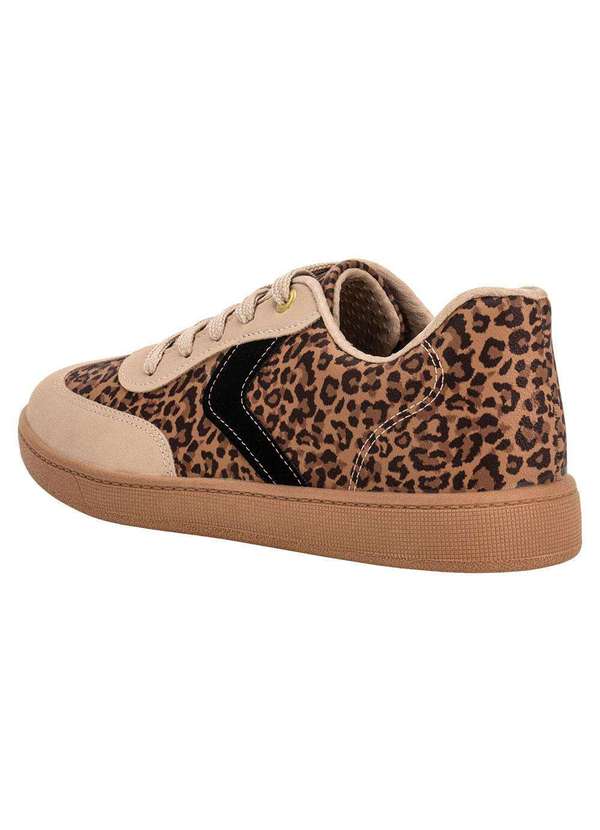 Beira Rio - Tênis Feminino Casual Beira Rio 4313103 - Onça 3