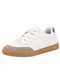 Beira Rio - Tênis Feminino Casual Beira Rio 4313108 - Marfim - variação: - Branco/Cinza