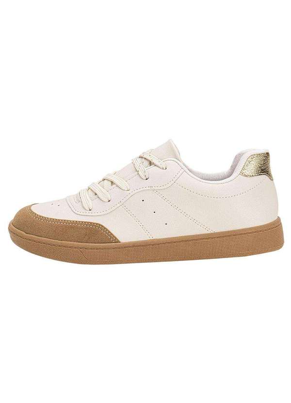 Beira Rio - Tênis Feminino Casual Beira Rio 4313108 - Marfim 2