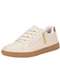 Beira Rio - Tênis Feminino Casual Beira Rio 4313109 Branco/Dourado - variação: Bege/Dourado