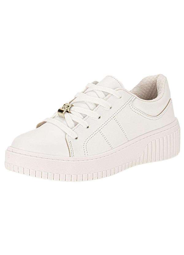 Beira Rio - Tênis Feminino Casual Beira Rio 4316102 - Branco 1