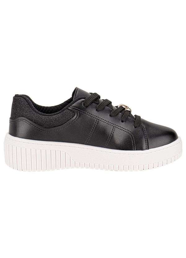 Beira Rio - Tênis Feminino Casual Beira Rio 4316102 - Preto 5