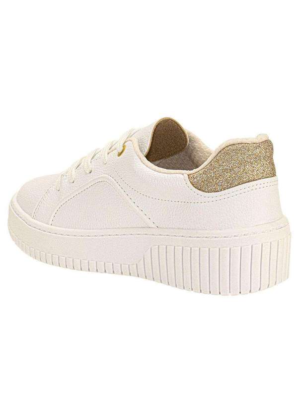 Beira Rio - Tênis Feminino Casual Beira Rio 4316104 - Branco 3