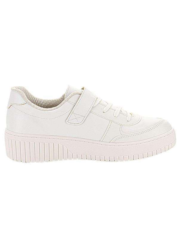 Beira Rio - Tênis Feminino Casual Beira Rio 4316105 - Branco 5