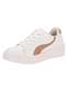 Beira Rio - Tênis Feminino Casual Beira Rio 4316110 - Branco/Bege - variação: - Branco/Bege